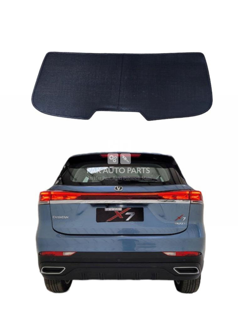 Picture of Changan Oshan X7 Rear Screen Sunshade Curtain, Black