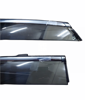 Picture of DFSK Glory 580 Pro Door Visors Air Press With Chrome, Set of 4 Pcs | Dark Smoke