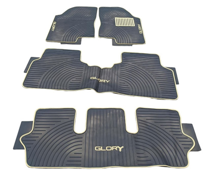 Picture of DFSK Glory 580 Pro Rubber Latex Mats, Set of 4 Pcs. | Dark Smoke