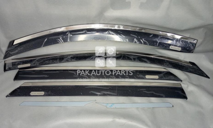 Picture of Hyundai Tucson TXR Visor Set Air Press With Chrome Lining, Set of 6 Pcs | Model 2020~