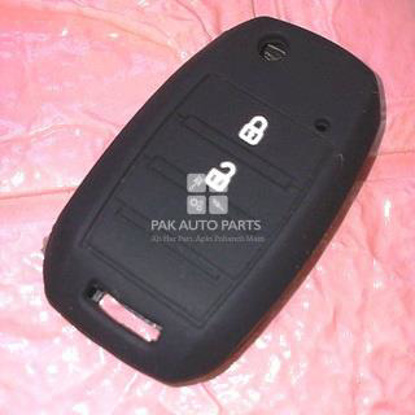 Picture of kia Picanto Silicone Key Cover, Black | Model 2019~