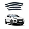 Picture of Kia Sportage Door Window Visors Air Press Set With Chrome Lining | Model 2019~