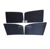 Picture of Kia Stonic Window Sunshades Curtains Set of 4 Pcs, Black | Model 20121~