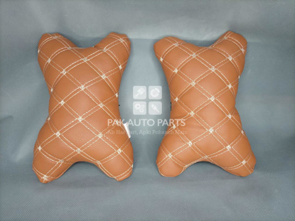 Picture of Neck Rest Cushion Set, Rexine (2Pcs)