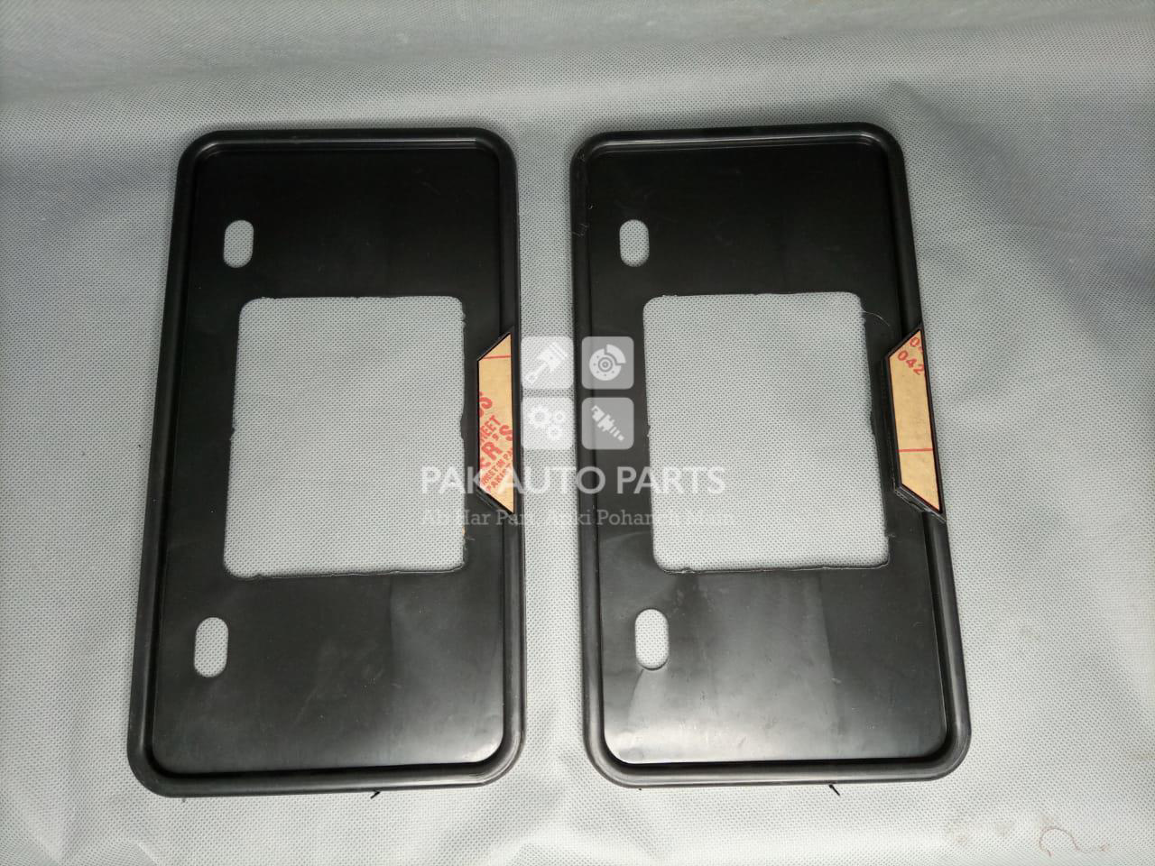 Picture of Number Plate Frame Set, Plastic (2PCs)