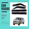 Picture of Prince K07 Door Visors Air Press Set of 4 Pcs. | Dark Smoke