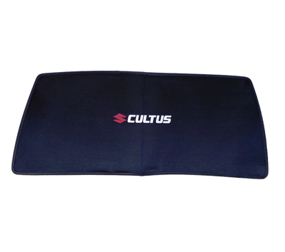 Picture of Suzuki Cultus Rear Window Sun Shade Curtain, Black | Model 2016