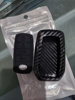 Picture of Toyota Fortuner Key Fob Cover Remote Key Shell of Carbon Fiber | Model 2021~