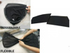 Picture of DFSK Glory 580 / 580 Pro Foldable Sun Shades 4Pcs Set | Jersey material | Heat Proof | Dark Black