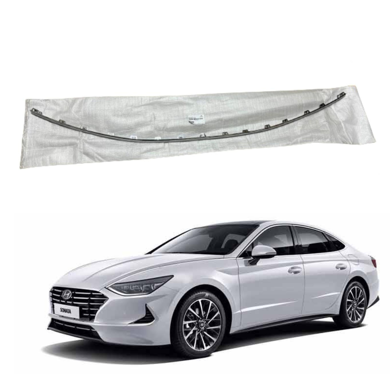 Picture of Hyundai Sonata Front Bumper Chrome