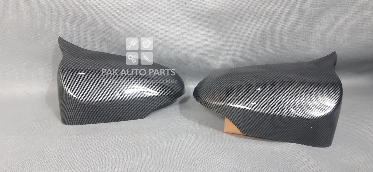 Picture of Toyota Pasoo Moda Batman Style Carbon Fiber Side Mirror Cover