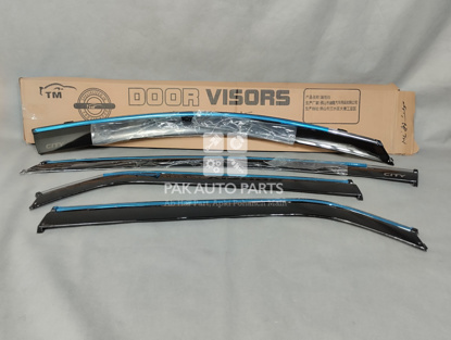 Picture of Honda City 2002-2008 Air Press Visor Set 4pcs