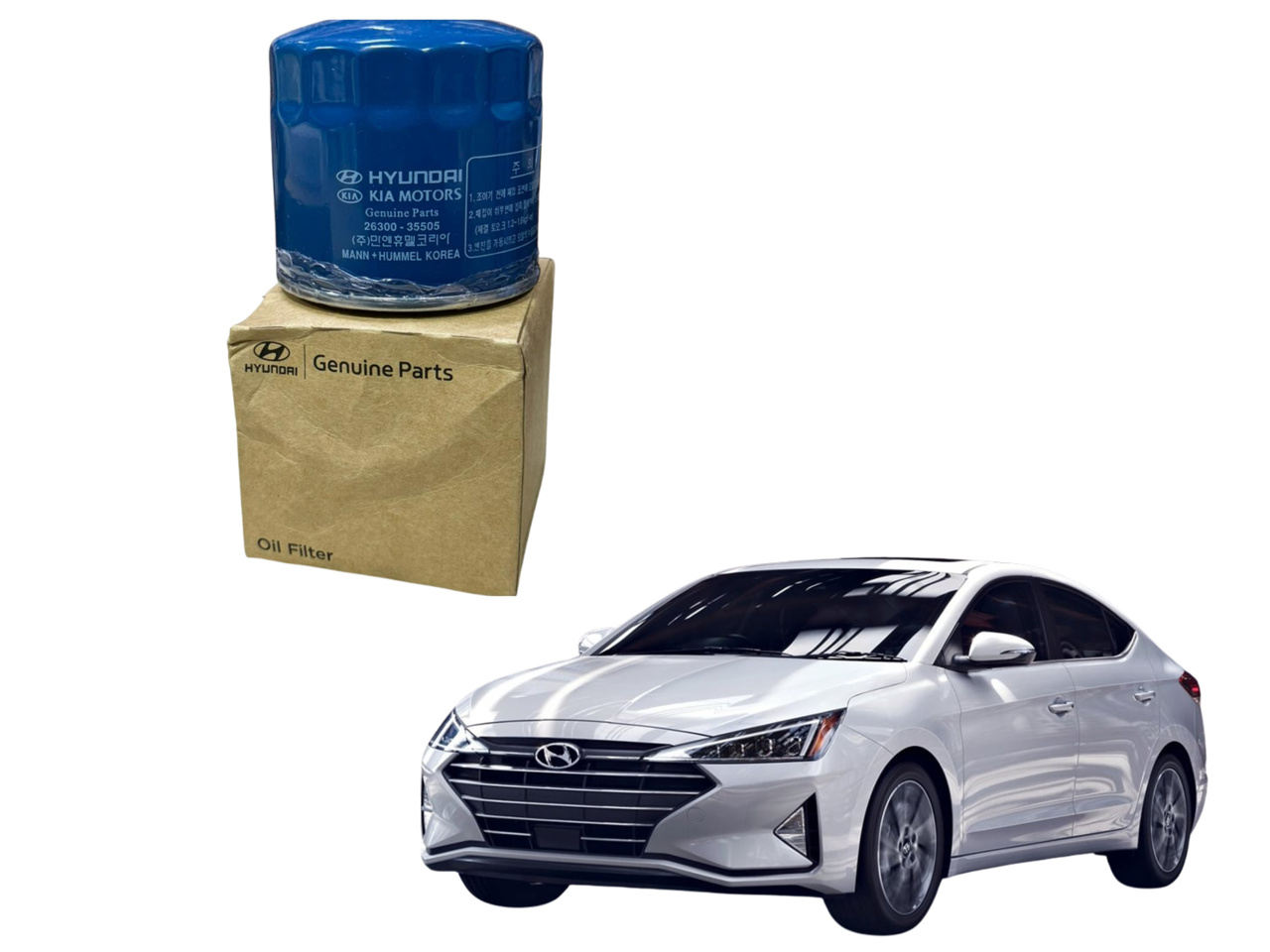 Picture of Hyundai Elantra Oil Filter Genuine