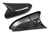 Picture of Reborn Honda Civic 2006-2012 Carbon Fiber Batman Style Side Mirror Covers