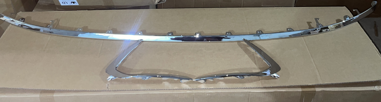 Picture of Hyundai Sonata 2021-23 Front Bumper Chrome 3 Pc