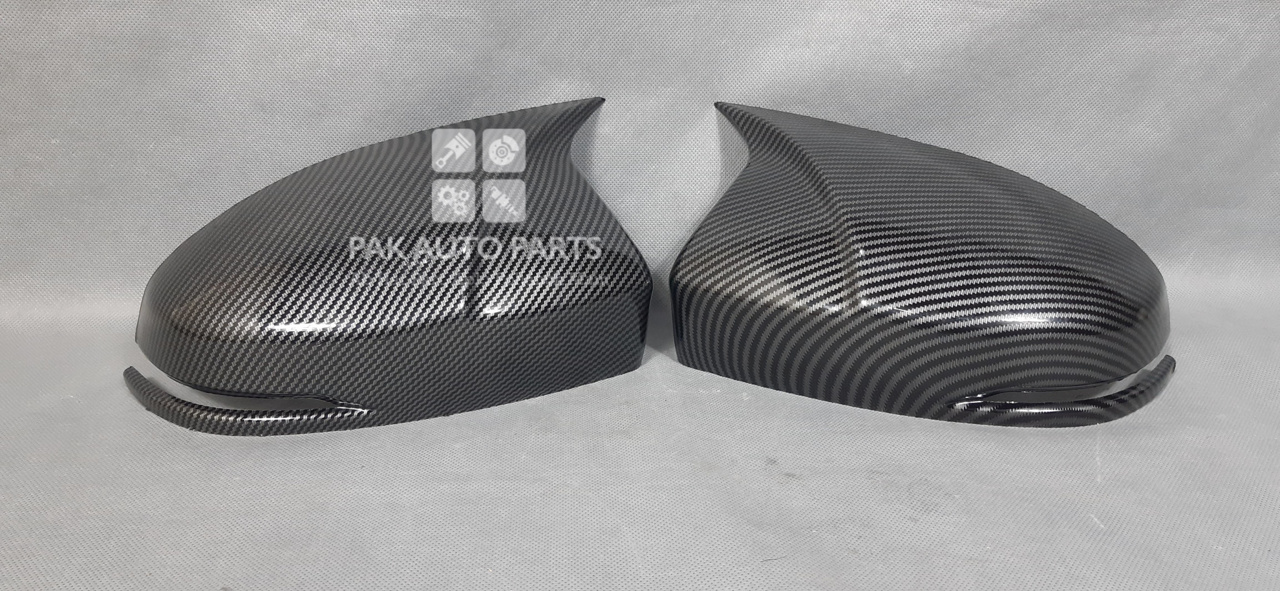 Picture of Honda FIT GP5 Batman Style Carbon Fiber Side Mirror Cover