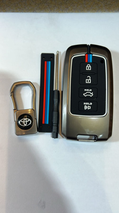 Picture of Toyota Corolla Grande 2021-26 Metal Zinc Key Cover