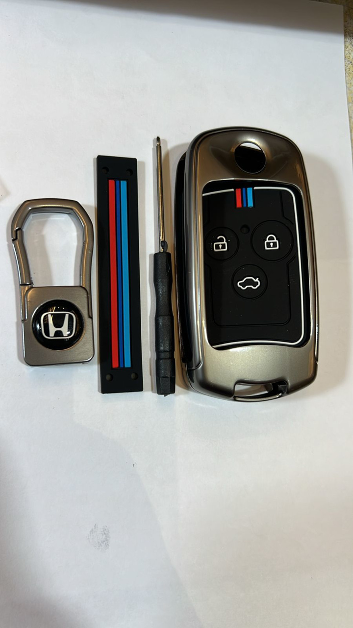Picture of Honda Civic 2012-2014 Metal Zinc Key Cover