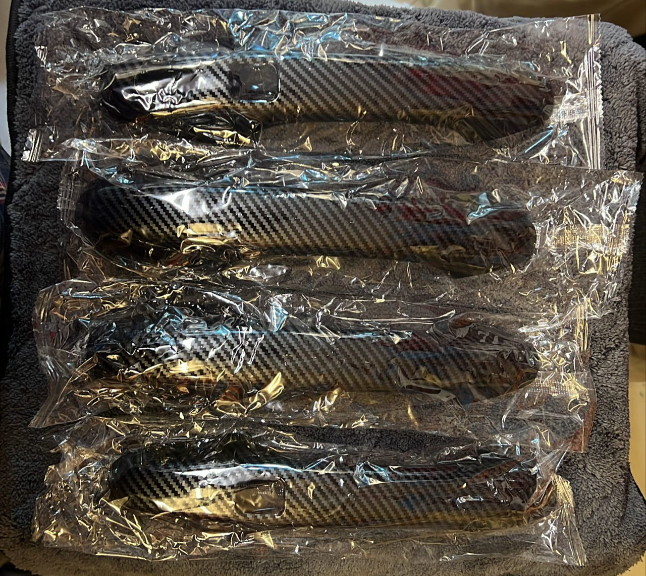 Picture of Car Door Handle Cover Carbon Haval H6