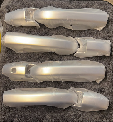 Picture of Car Door Handle Cover Chrome Honda City 2009