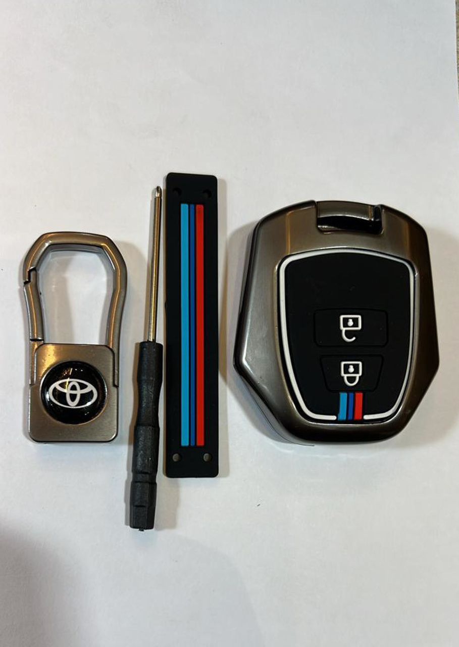 Picture of Toyota Vitz 2014-2018 Metal Zinc Key Cover